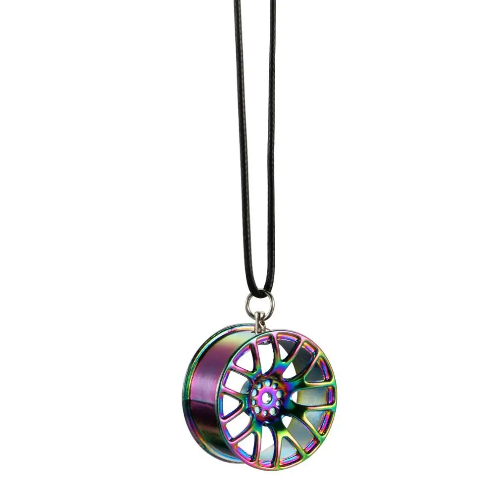 Подвесное автомобильное колесо украшение для автомобильного зеркала брелок