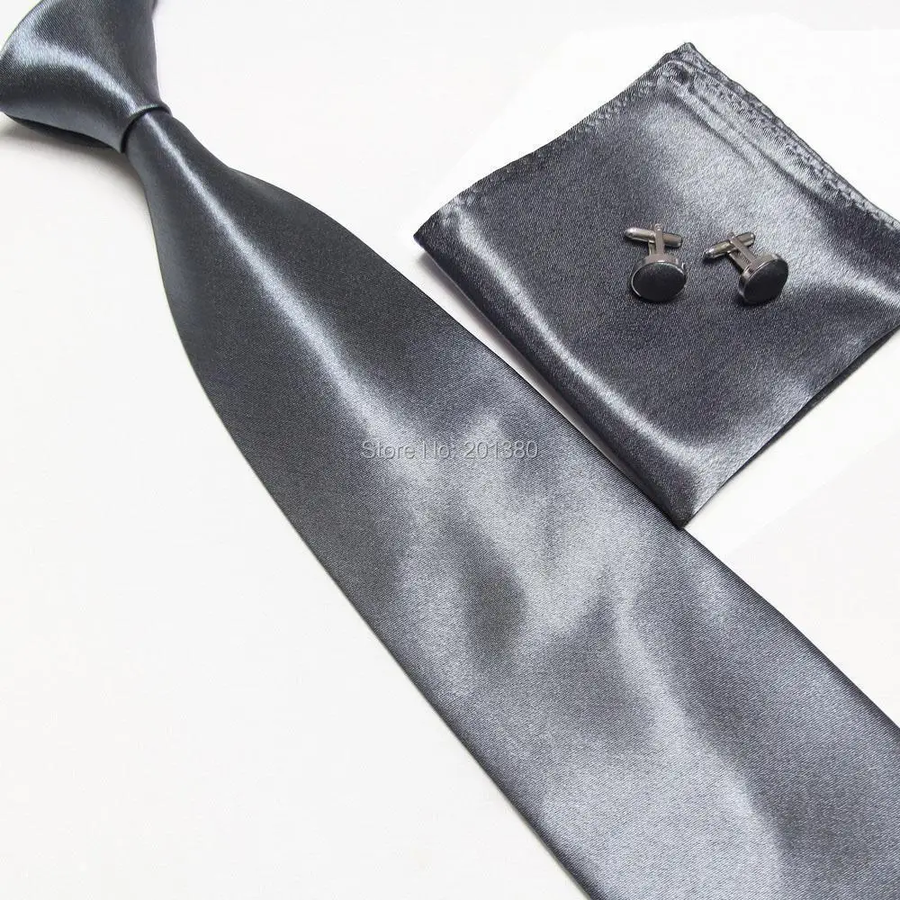 HOOYI галстук для шеи мужчин Запонки карманное полотенце носовой платок