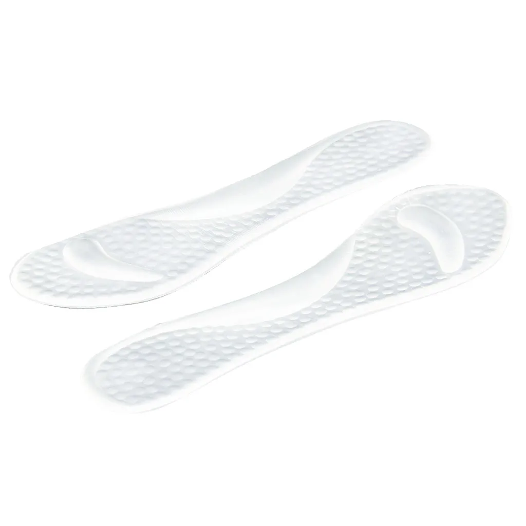 Модный бутик 1 пара прозрачных гелевых стелек с передней частью стопы