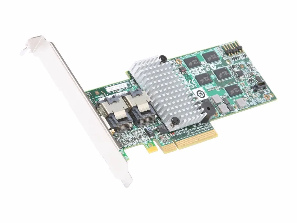 RaidStorage Avago LSI MegaRAID SAS 9260-8i LSI00198 8 портов 512 Мб кэш-памяти SFF8087 6 ГБ RAID0.1.5.6 PCI-E 2 0 X8 карта