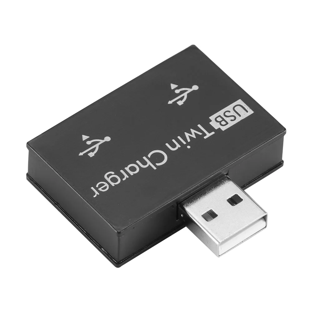 Powstro Mini usb хаб с 2 портами адаптер зарядного устройства Лидер продаж Модный Новый
