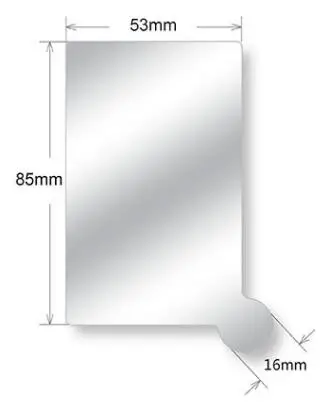 1pcs Unbreakable Mirrors stainless steel Cosmetic mirror makeup birthday gift | Красота и здоровье