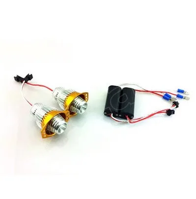 Ангельские глазки Светодиодный Маркер Фары для автомобиля днем Бег света DRL угол