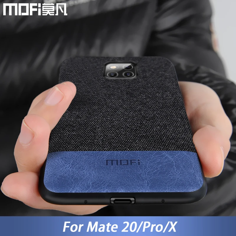 Чехол для Huawei mate 20 оригинальный силиконовый чехол Mofi X тканевый | Отзывы и видеообзор