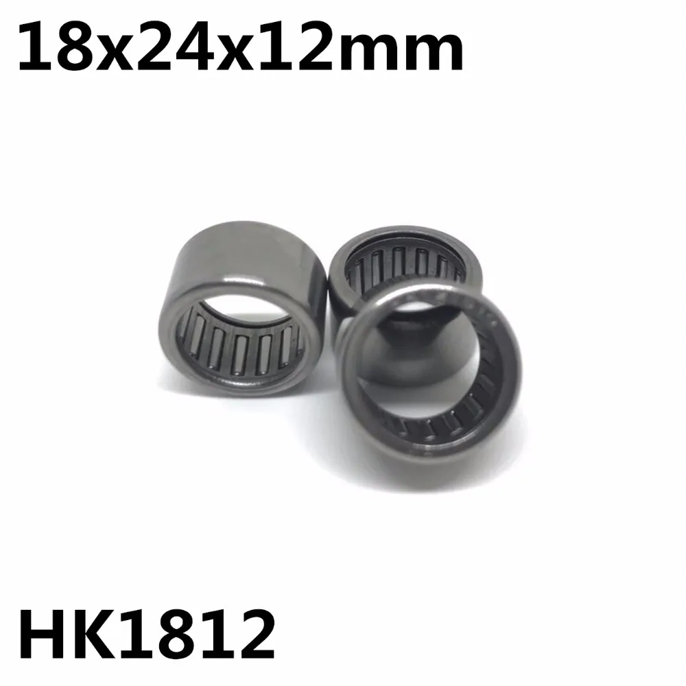 10pcs HK1812 37941/18 18x24x12 mm Bearing Shell Type Needle Roller Bearings High Quality HK182412
