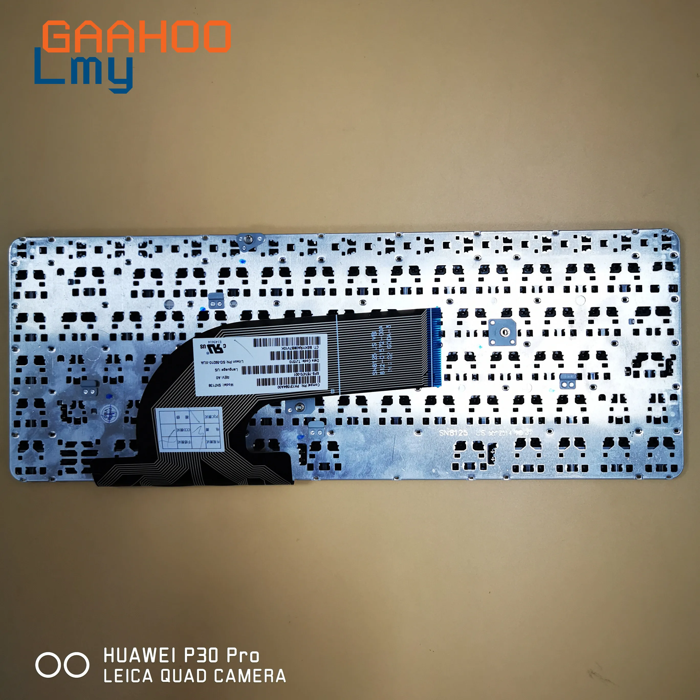 RU Клавиатура RUASSIAN для HP ProBook 430 G2 440 G0 G1 445 640 645 с рамкой WO английская