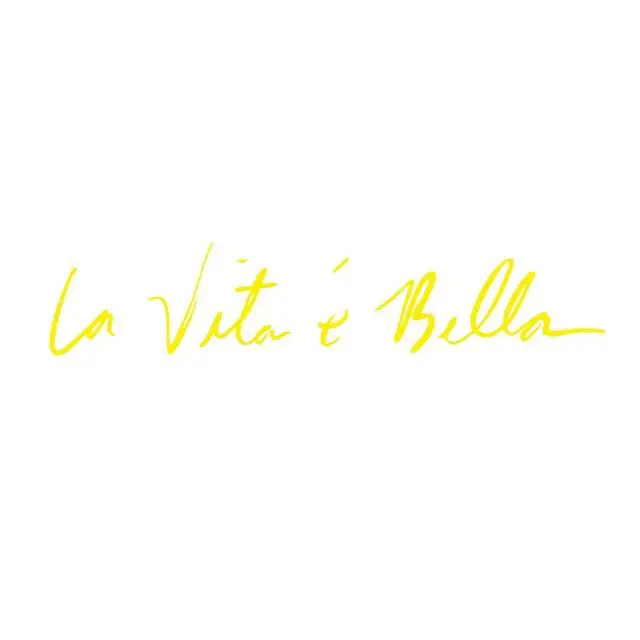 LumiParty La Vita e Bella Светоотражающие буквенные надписи автомобиля Стикеры s всего тела