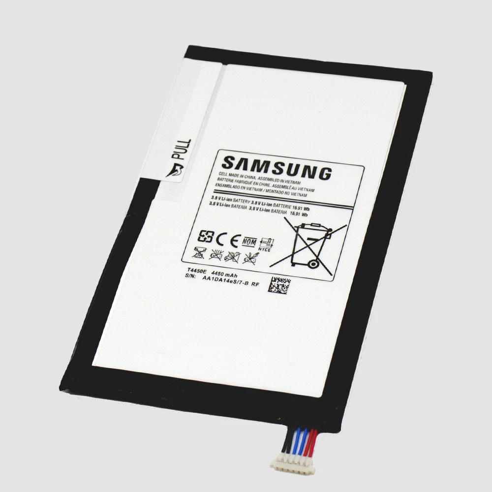 samsung планшет Батарея T4450E для samsung Galaxy Tab 3 8,0 T310 T311 T315 SM-T310 SM-T311 SM-T315 T3110 4450 мА-ч
