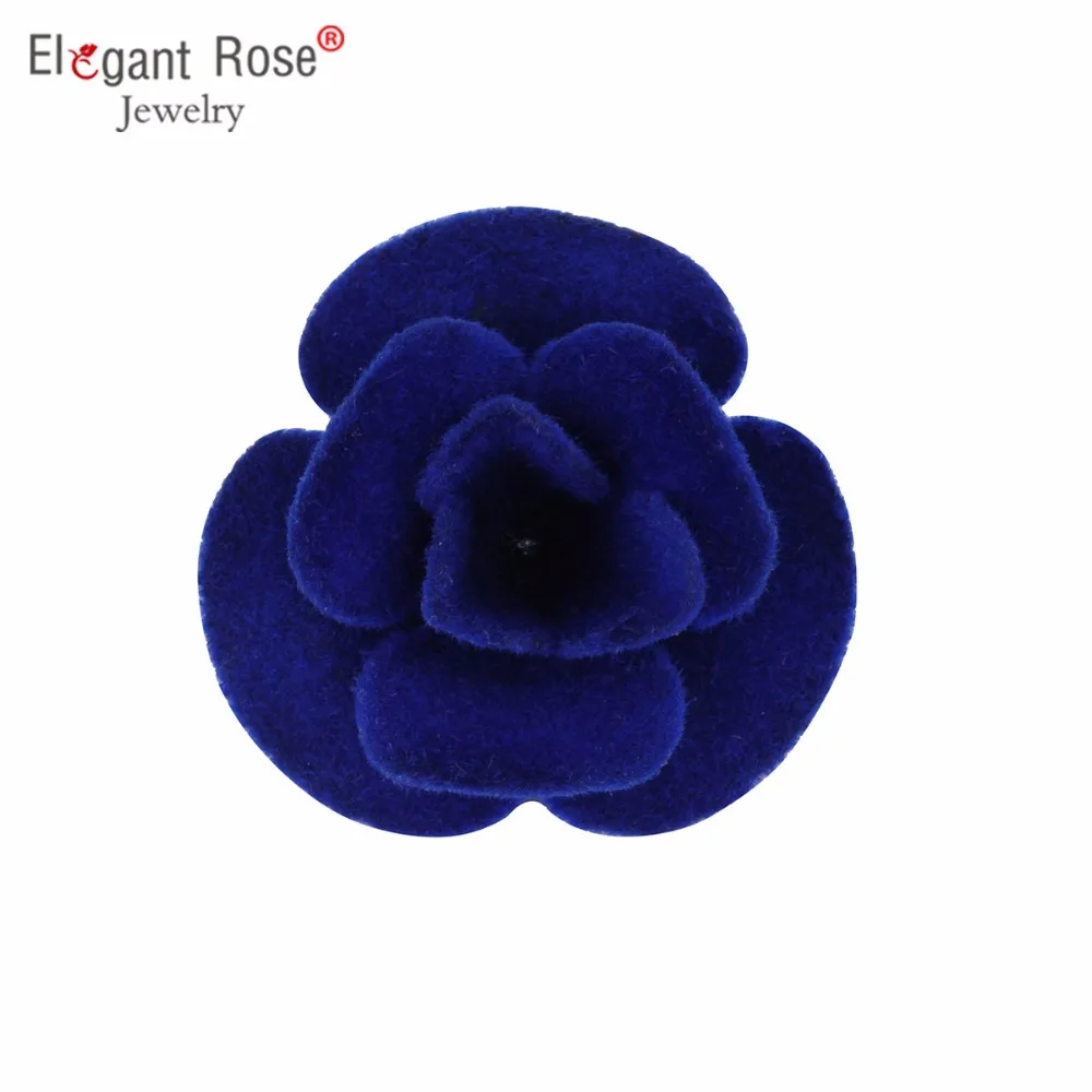 Оптом брошь булавки мода синий цветок броши для леди классические аксессуары XR163