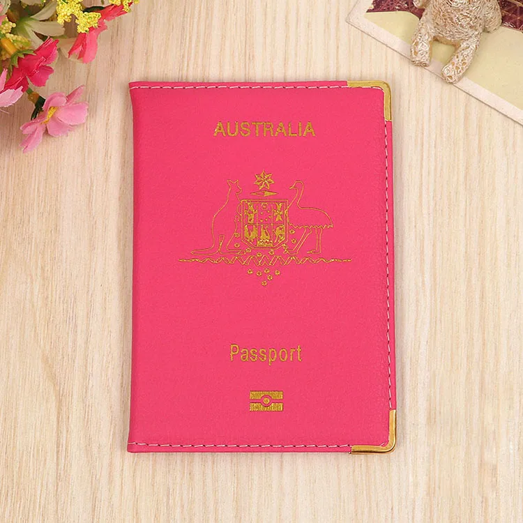 OKOKC Австралия Обложка для паспорта Личи узор из искусственной кожи Обложка для паспорта водонепроницаемый паспорт посылка аксессуары для путешествий