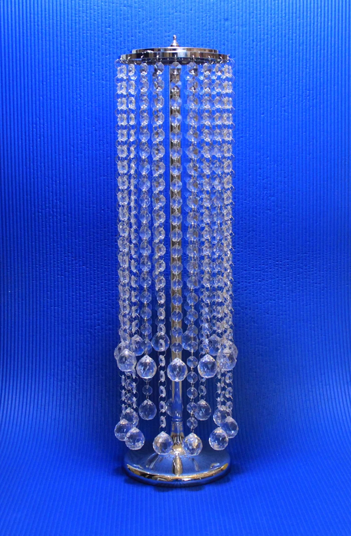 

Wedding Acrylic Crystal table Centerpiece Banquet Centerpiece wedding stand 22" Tall Wedding Chandelier, Wedding Decoration