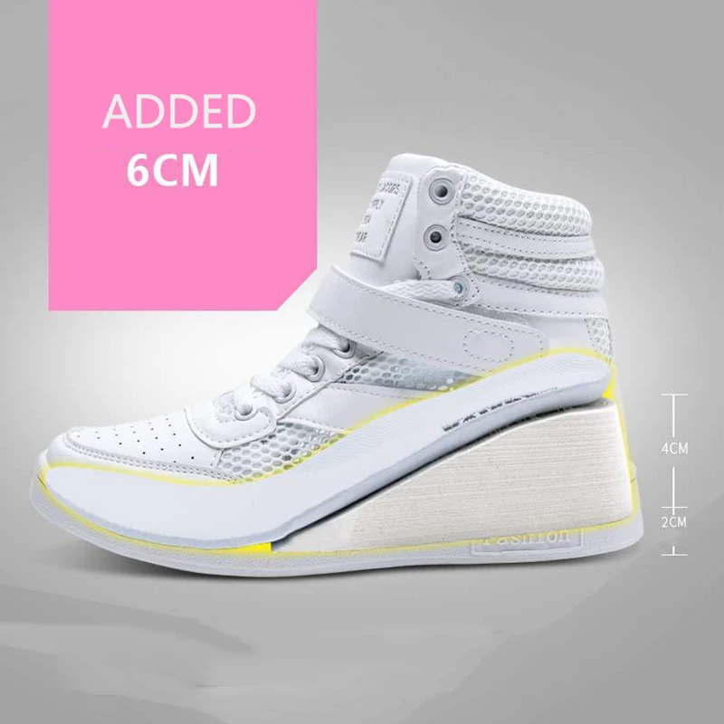 Женские кроссовки на шнуровке Lzzf черные дышащие высокие белого цвета новинка