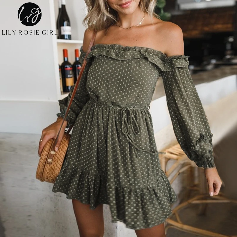 Lily Rosie/элегантные вечерние платья с сеткой для девочек платье длинными рукавами