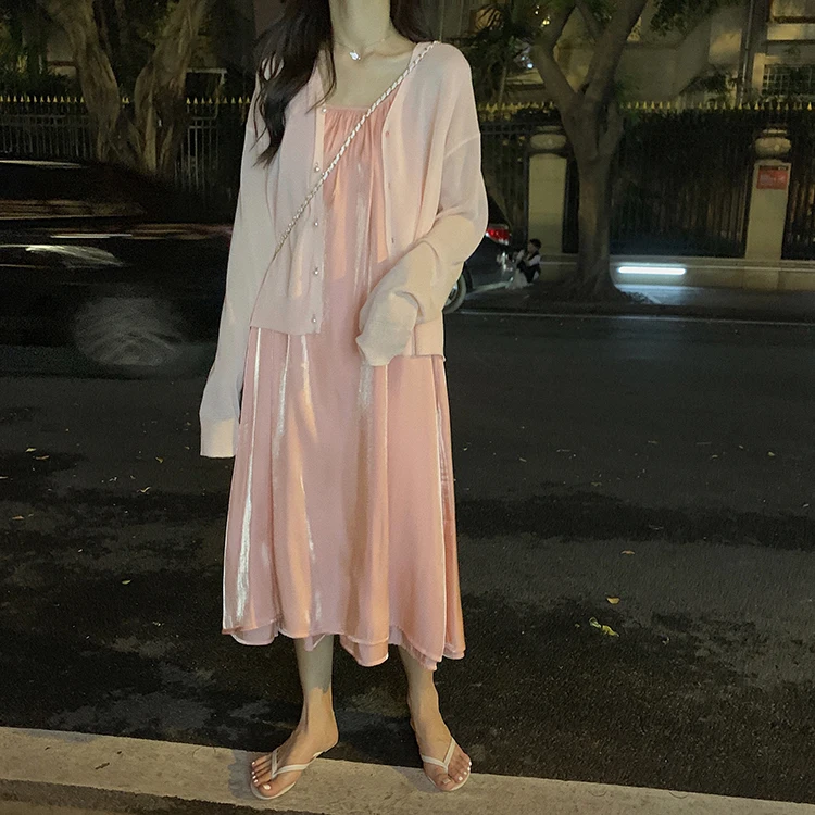 Женское платье во французском стиле летний костюм из двух предметов