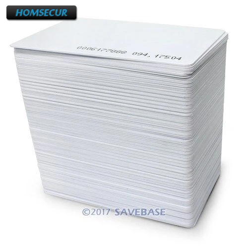 HOMSECUR Новинка 100pcs125K тонкая RFID идентификационная карта для контроля доступа и