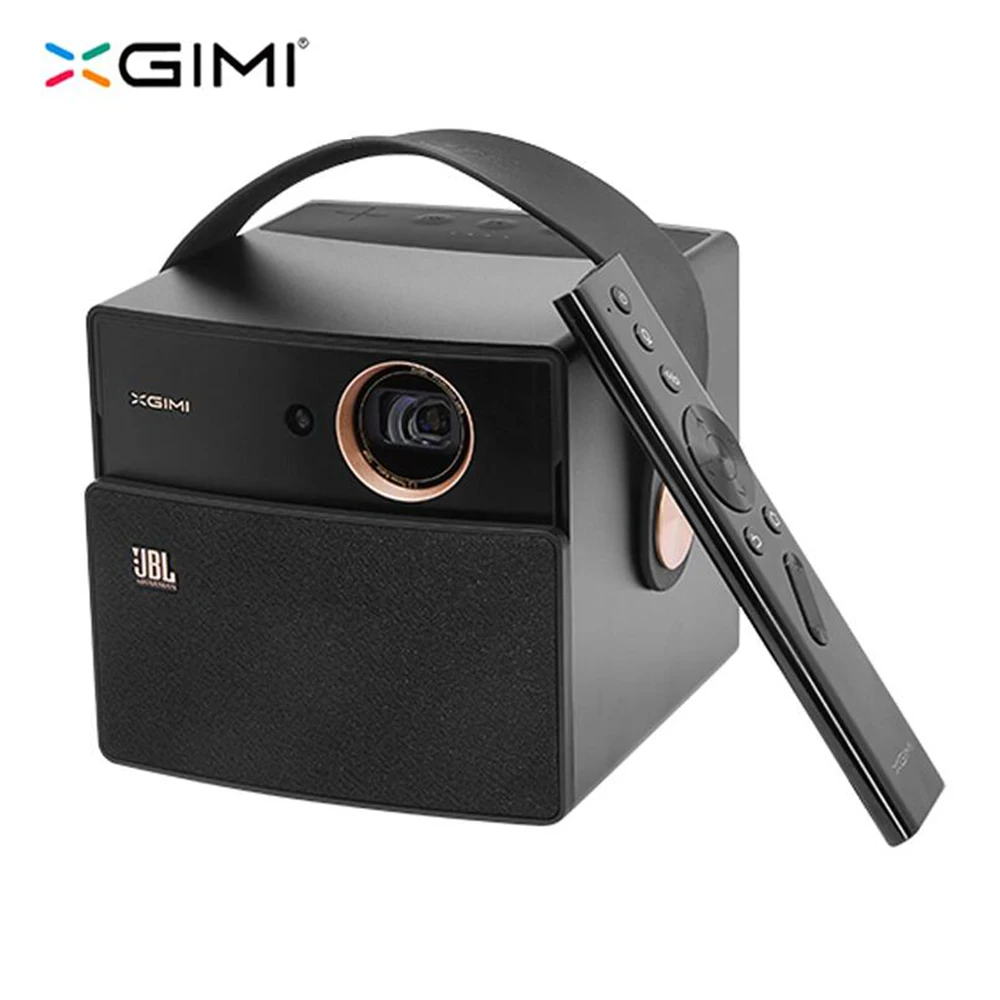 Черный XGIMI CC Аврора DLP проектор для дома ТЕАТР Android Поддержка портативный 3D 4 K HD