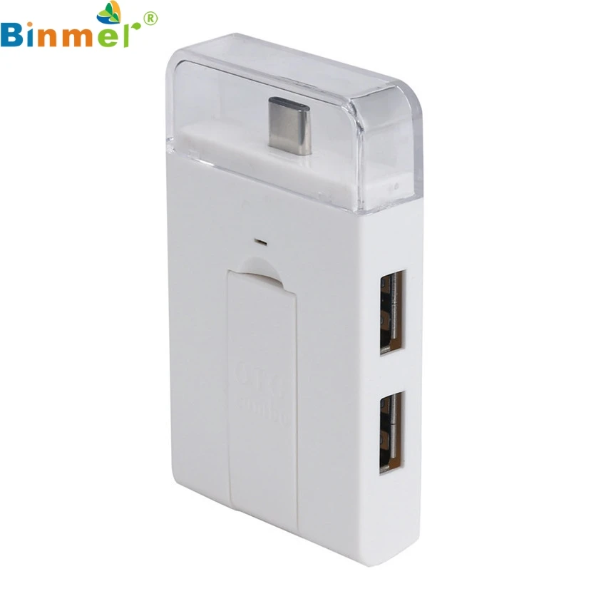 Binmer заводская цена USB 3. 0 Type-C SD TF держатель кардридер подключение комплект для