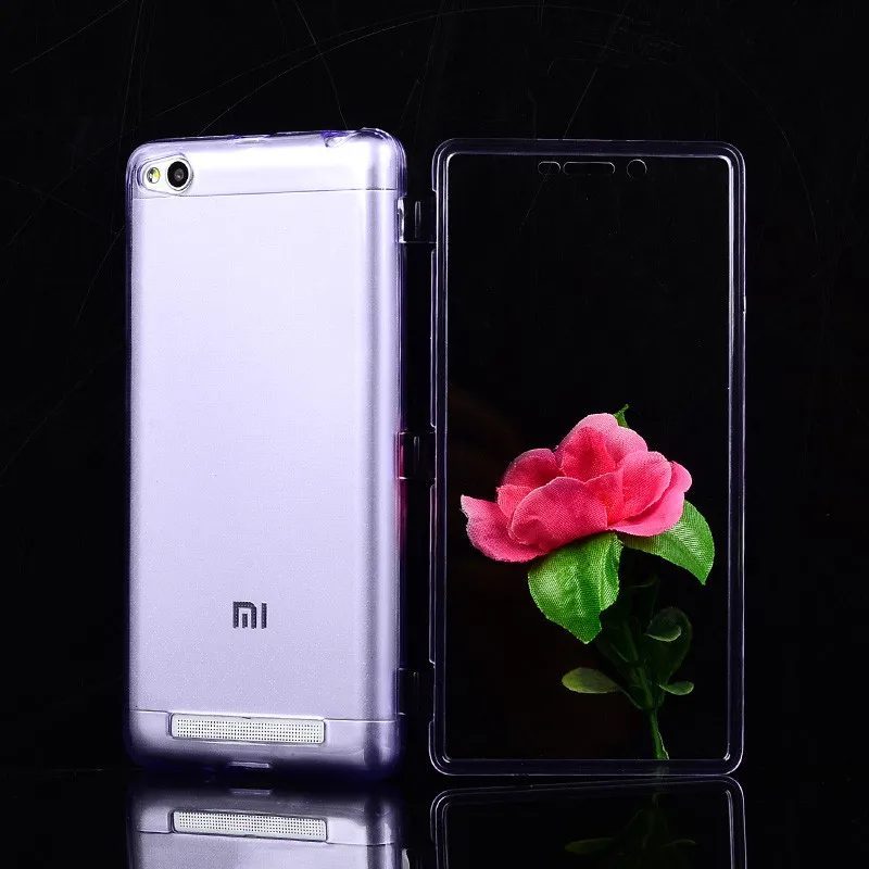 Для Xiaomi Redmi 3 Прозрачный ТПУ Мягкий Силиконовый Чехол Hongmi Redmi3 Полный Защитить