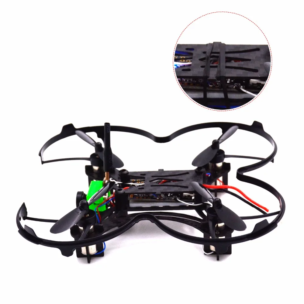 Квадрокоптер с дроном камерой аксессуары для дрона RC вертолет 90 мм Простой DIY
