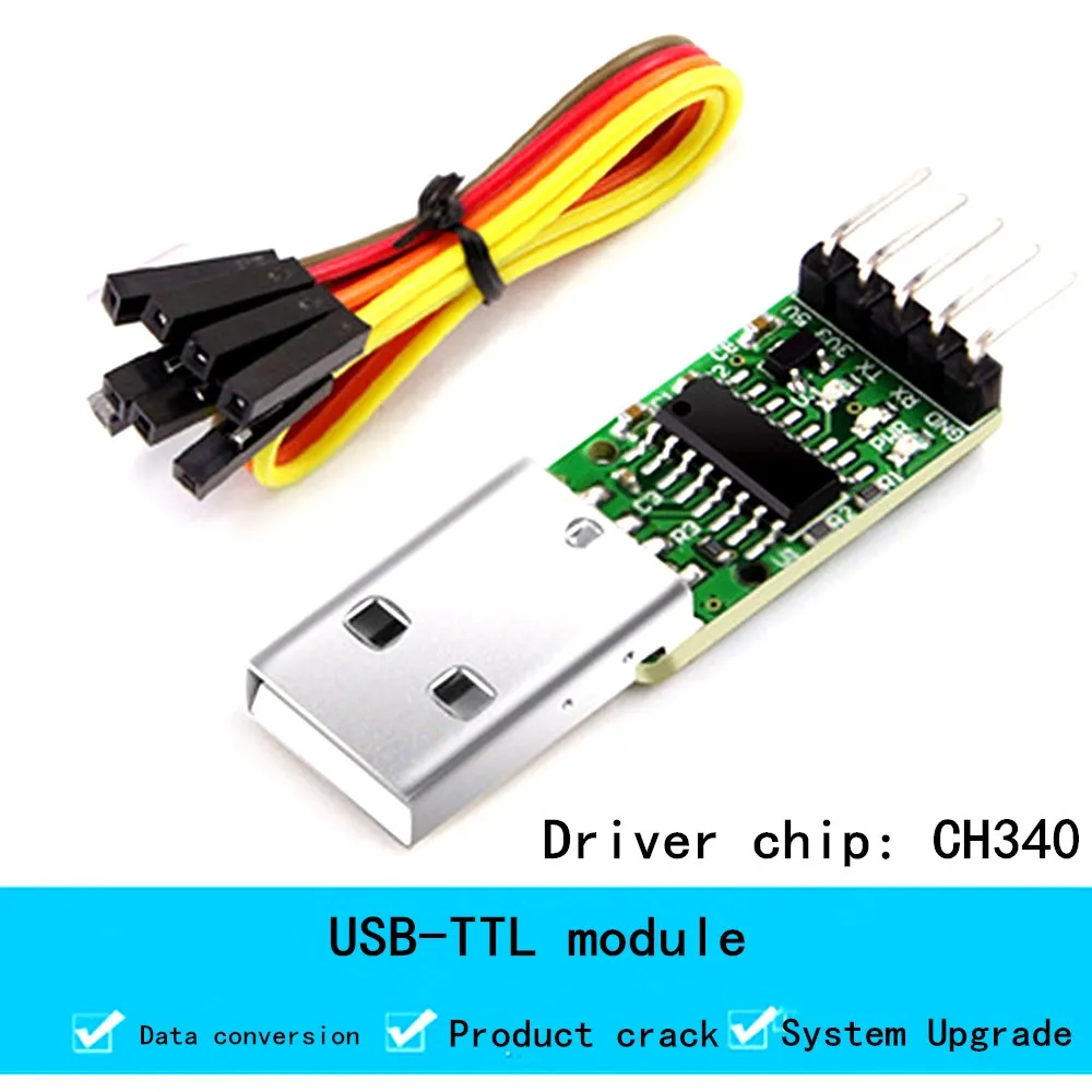 Многофункциональный модуль последовательного порта 6 в 1 USB для UART CP2102 TTL 485 232