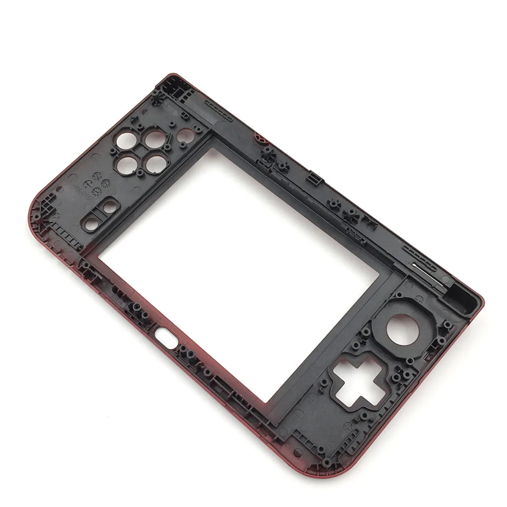 

20Pcs For Nintendo New 3DSLL XL Replacement Hinge Part Black Bottom Middle Shell 2015 New Verison For New 3DS LL Housing Case
