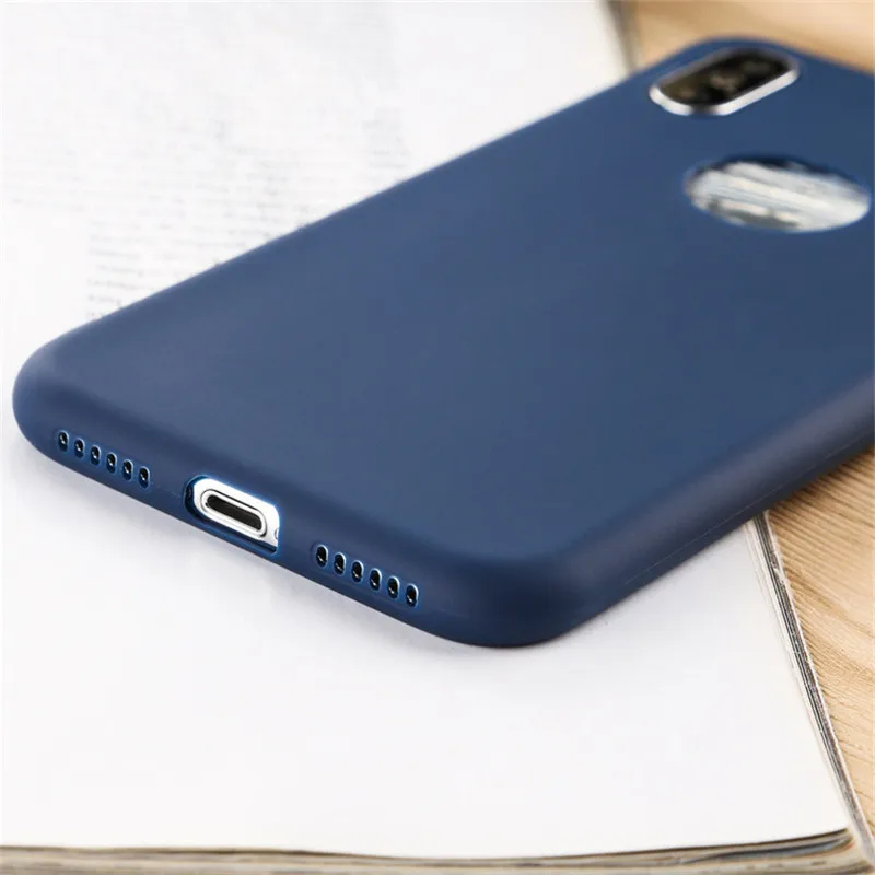 Оригинальный Мягкий силиконовый чехол для iPhone 6 S 7 8 Plus 5 5S X 10 6splus 7plus милый