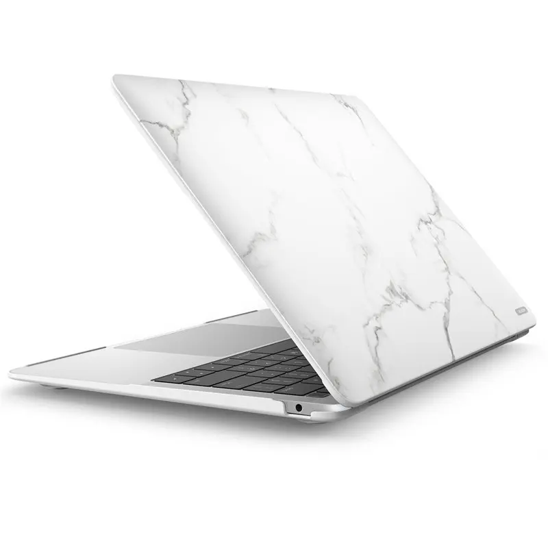 Для MacBook Air 13 дюймов Чехол выпуска A1932 с дисплеем retina подходит для Touch ID i-Blason гладкий прозрачный мраморный Твердый Чехол