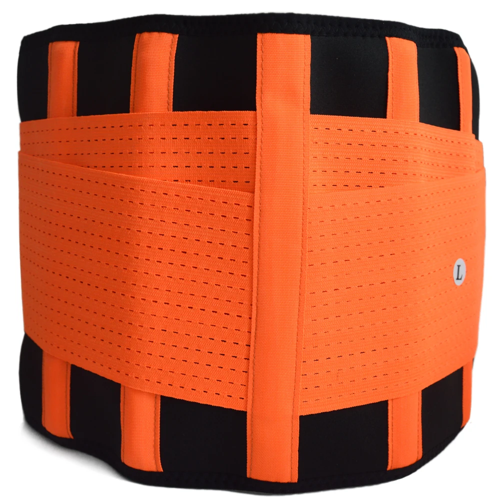 

Men&Women Neoprene Waist Support Lumbar Support Neoprene Waist Belt Weight Loss Burn Belt Training Corset Back Belt Pain Relief