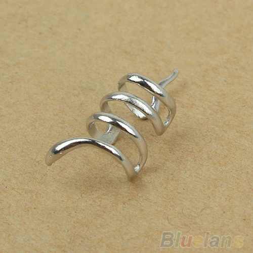 Горячие 1 ШТ. Мода Панк Уникальная Форма Змеи Манжеты Wrap Уха Стад 7FOV BDGE | Украшения