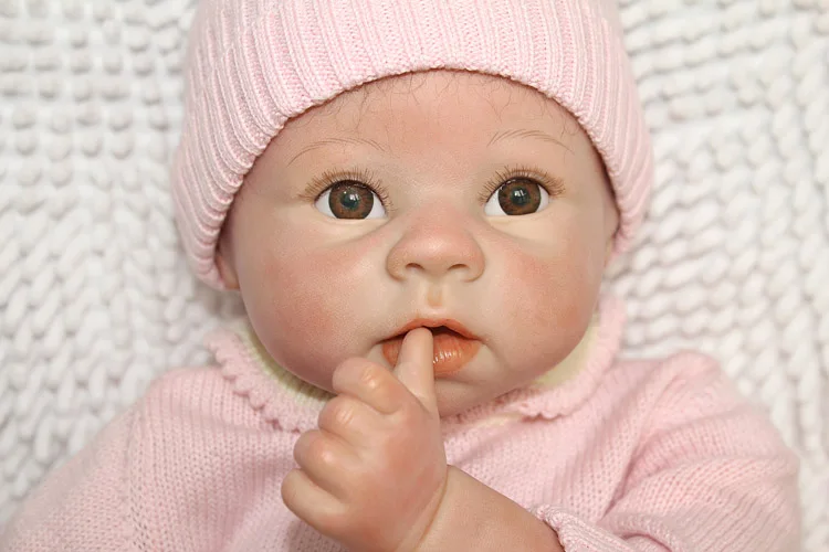 Силиконовая кукла реборн 22 дюйма 55 см|silicone reborn|doll rebornreborn real |