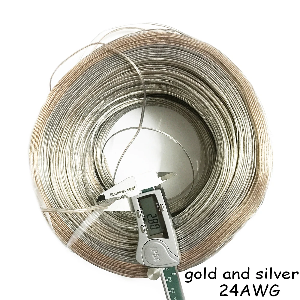 Прозрачный 2 контактный шнур питания в оболочке 50 м 20AWG 22AWG 24awg 26awg ПВХ рекламный
