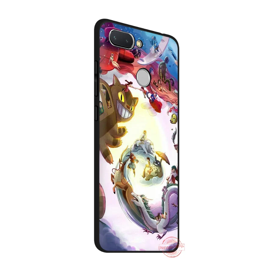 WEBBEDEPP Allons y Totoro мягкий чехол для телефона Redmi Note 8 7 6 5 Pro 4A 5A 6A 4X Plus S2 Go | Мобильные