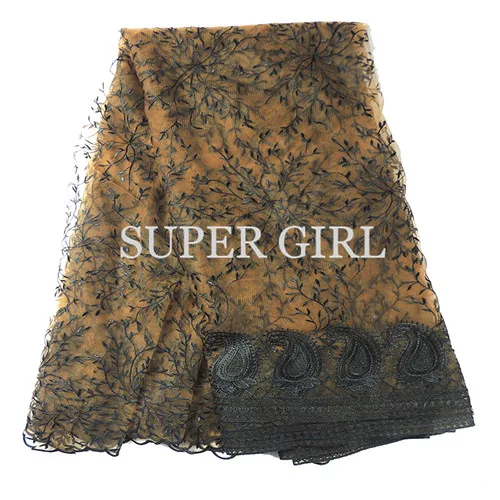 Новейшие зеленые Африканский французский Кружево Ткань Высокое качество гипюр