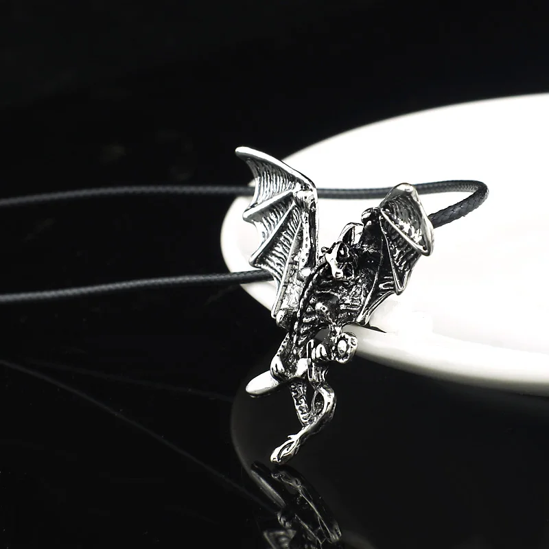 Ожерелье с подвеской-цепочкой из нержавеющей стали и титана X558 | Украшения