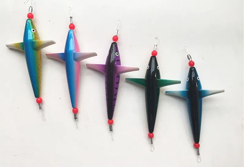 5inch 50g Sea Fishing Tackle Bird Leader Lure Plane Shape Bait body by Plastic | Спорт и развлечения