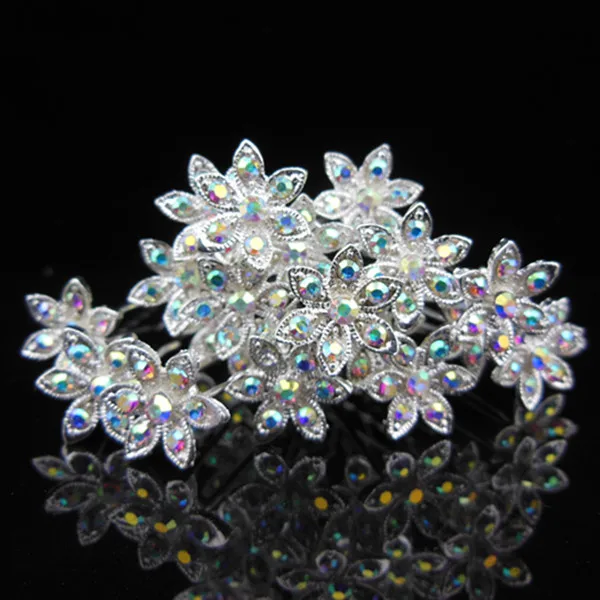 Модные женские шпильки для волос с цветочным рисунком X61 60 шт.|fashion hair pins|hair