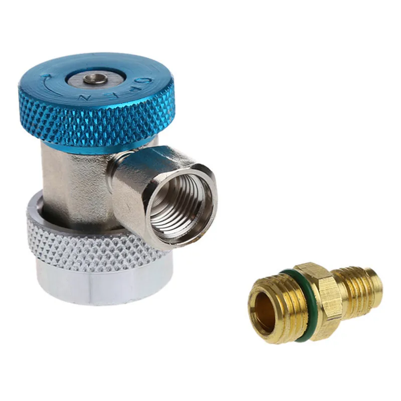 1Pcs Car Auto Freon R134A H/L Quick Coupler Adapters Air Conditioning Refrigerant Adjustable A/C Gauge Set | Автомобили и