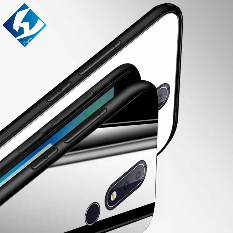 Чехол для телефона с закаленным стеклом Nokia 6 1 плюс (Nokia X6) 7 роскошный защитный