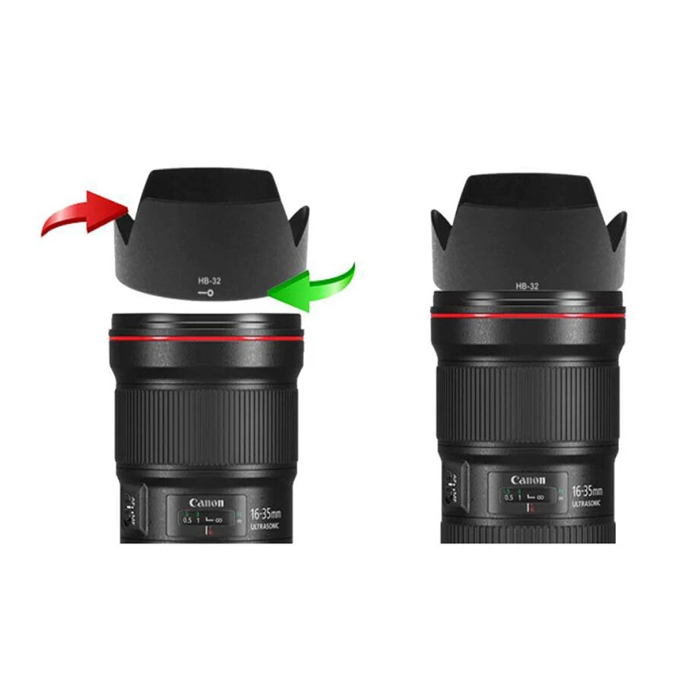 LXH HB-32 сменный Реверсивный специальный бленда для Nikon 18-140 мм f/3,5-5,6G ED VR 18-135 мм f/3,5-5,6G IF-ED