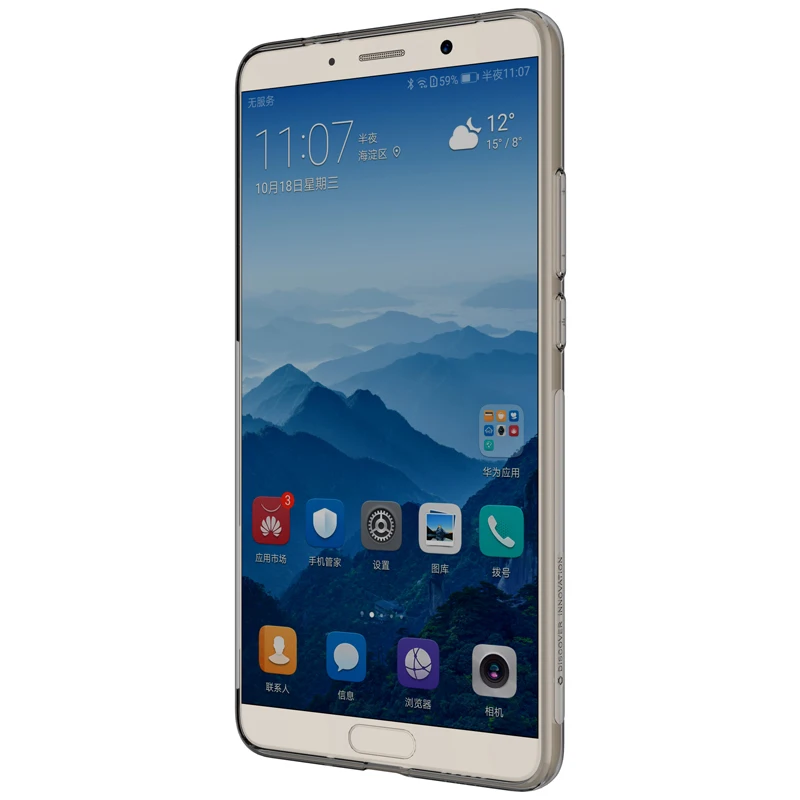 Для Huawei Mate 10 чехол Nillkin прозрачный мягкий Силиконовый ТПУ для Mate10 5 9 дюймов задняя