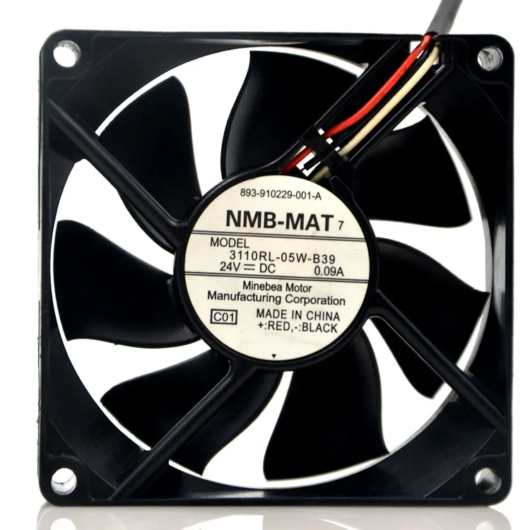 New original 3110RL-05W-B39 24V 0.09A 8CM 8025 3-line copier cooling fan