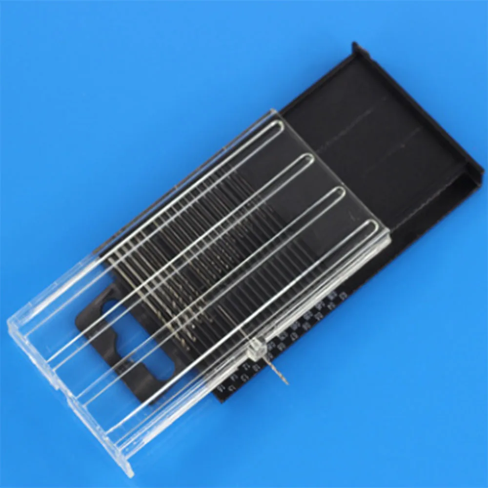

High-speed steel twist drill 20 sets of mini drill bit a box 0.3mm-1.6mm fine drill factory direct supply