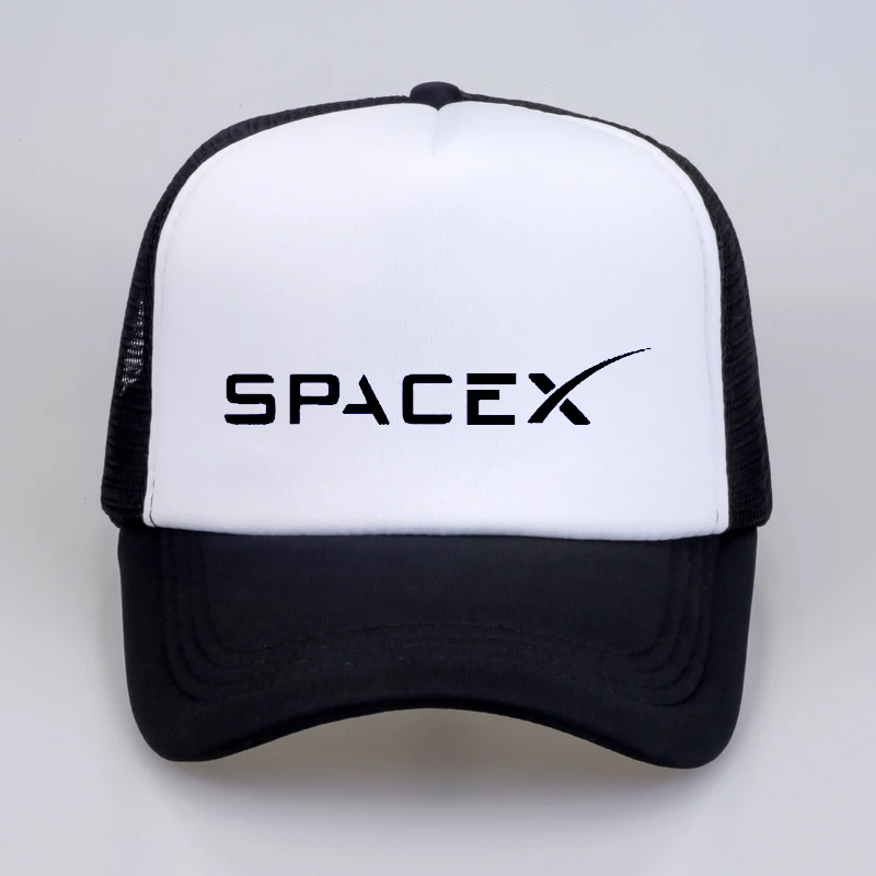 Многоцветный Горячая SpaceX бейсбольные кепки UFO для мужчин и женщин, летние шапки для наружного пространства, ракета, мускус, вентиляторы, спорт, активный, крутая шляпа, сетка, бейсболка - Цвет: Многоцветный