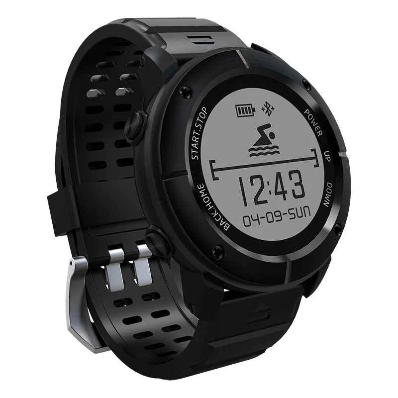 Новые UW80 Bluetooth V4.0 GPS Смарт часы Спорт на открытом воздухе 10 м водонепроницаемый SOS