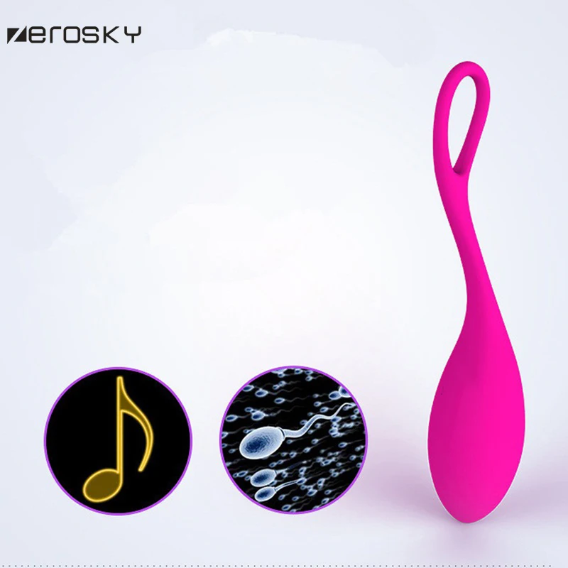Интеллектуальный беспроводной музыкальный контроль вибратор яйцо интимные