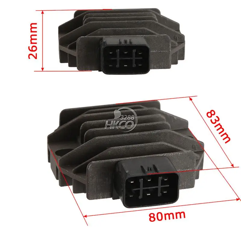 

free shipping Motorcycle Voltage Regulator Rectifier For Suzuki LTZ400 LT-R450 Quadracer Honda TRX400EX Yamaha YFM450 ...