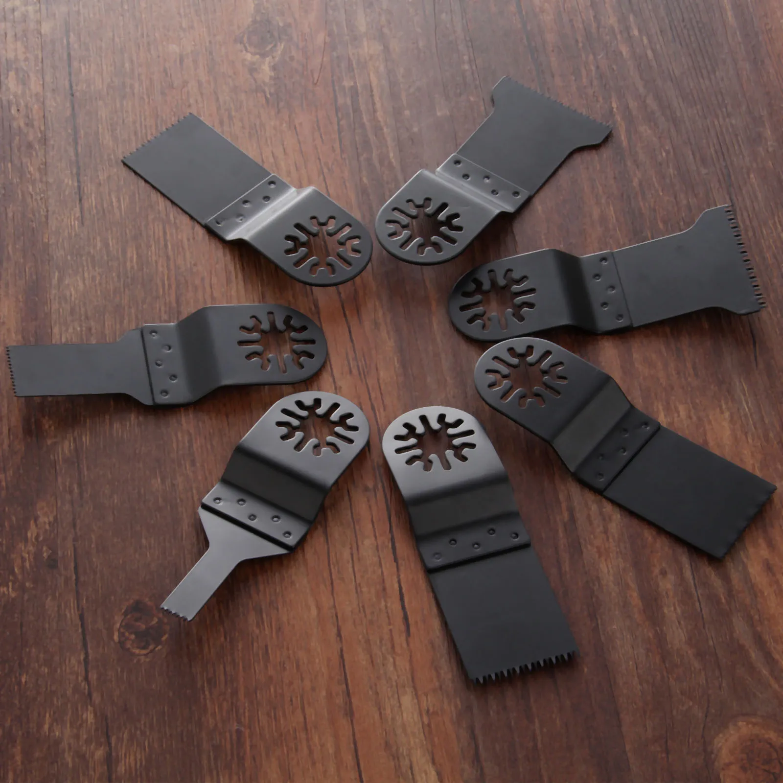 7 шт. деревообрабатывающий HCS Осциллирующий Инструмент пила набор мини пилы для