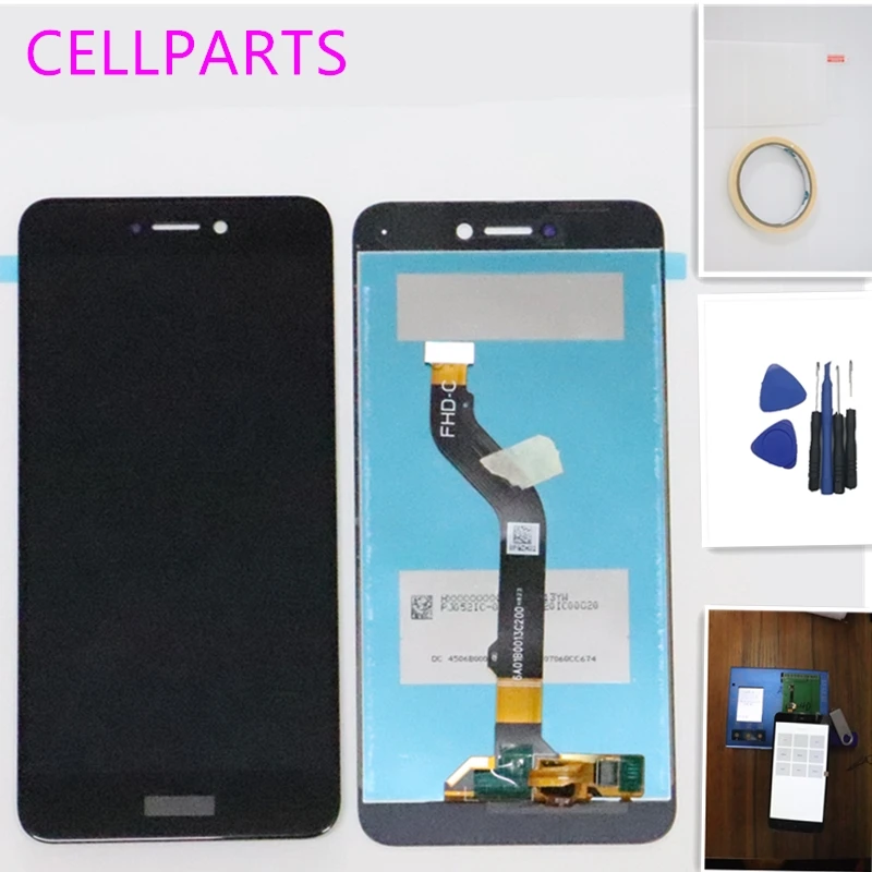 5 2 дюймов для huawei P8 lite 2017 PRA LX1 LX3 Nova LX2 honor 8 WAS LX1A ЖК дисплей + сенсорный экран