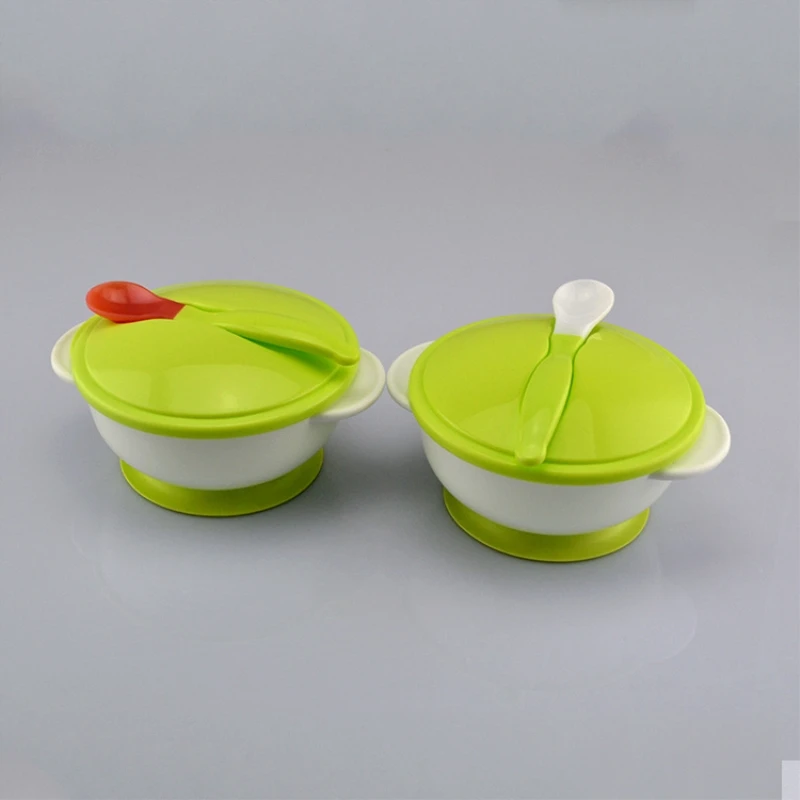 2 шт. Набор детских столовых приборов с ложкой|baby tableware|solid feedingkids bowl |
