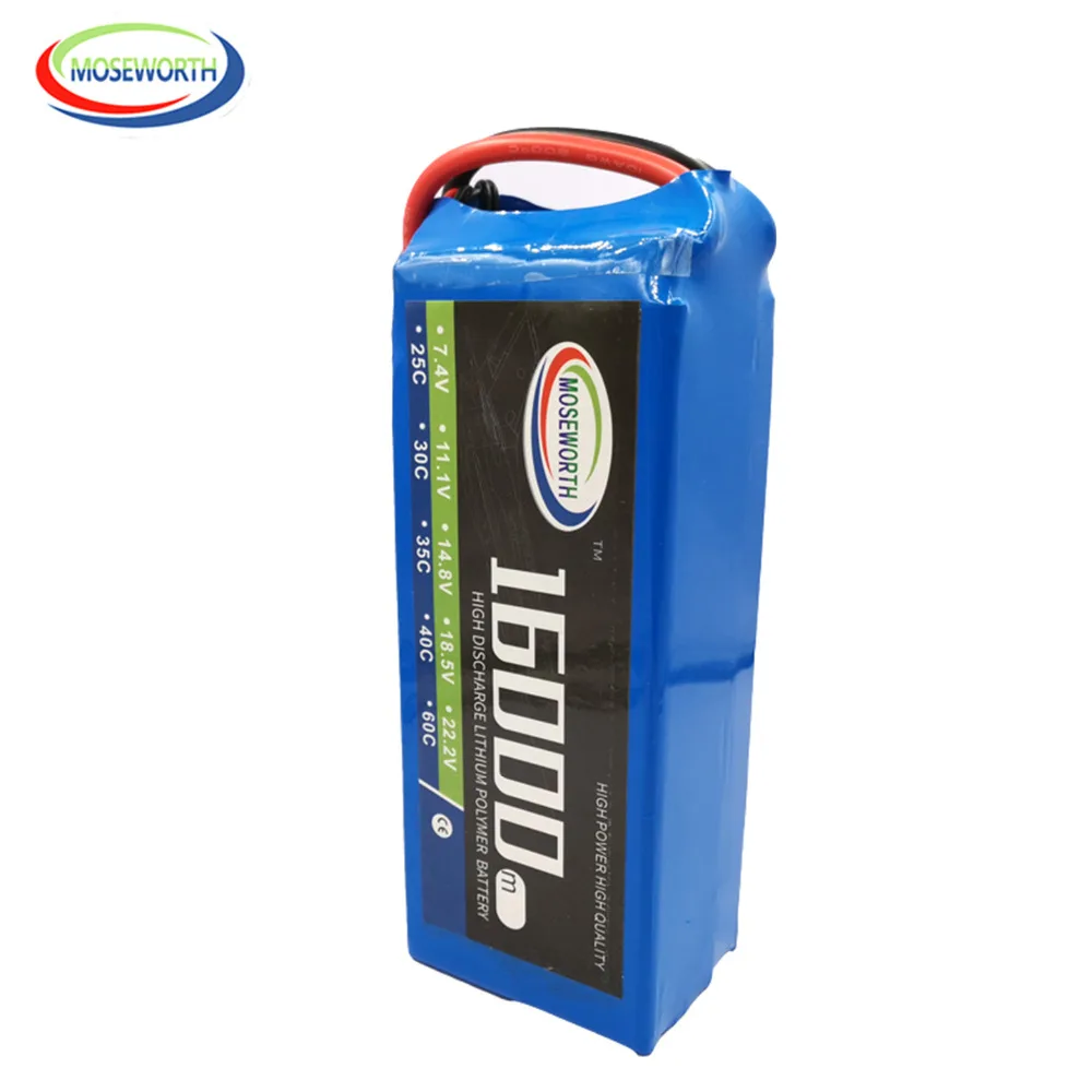 3S RC LiPo батарея 11,1 V 16000mAh 25C 3S батареи для RC квадрокоптера вертолета самолета автомобиля дрона лодки грузовика RC батареи LiPo